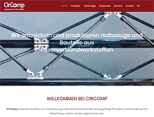 Tablet Screenshot of circomp.de